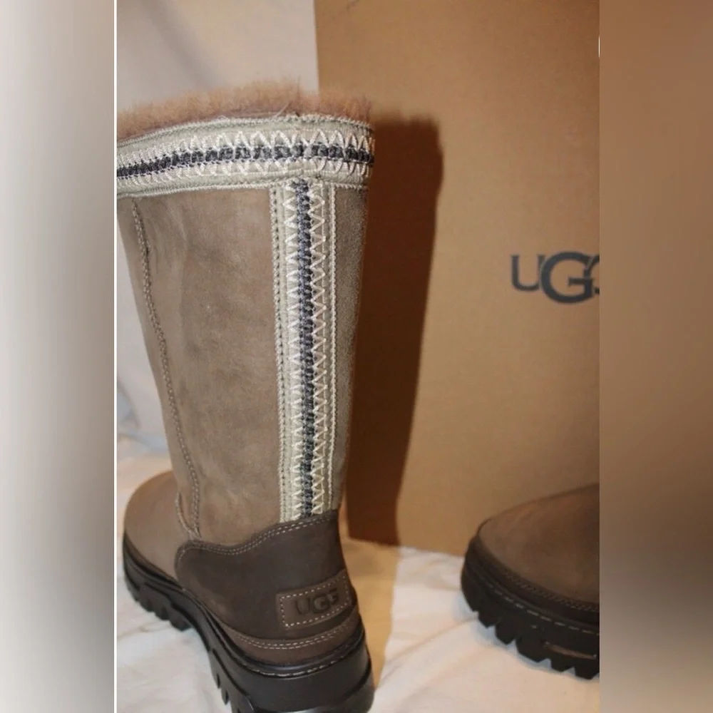 UGG®Classic Tall Trail Gaze Waterproof Boot (Women)  NWB Color : HICKORY